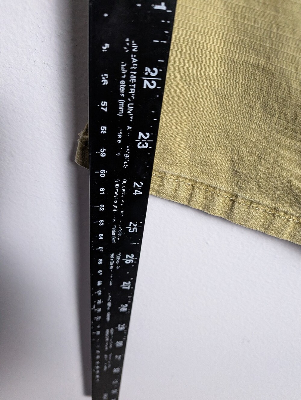 Anthropologie Pilcro Barrel Leg Pants  Burnout Olive Green Rustic Sz 28 - Picture 3 of 9